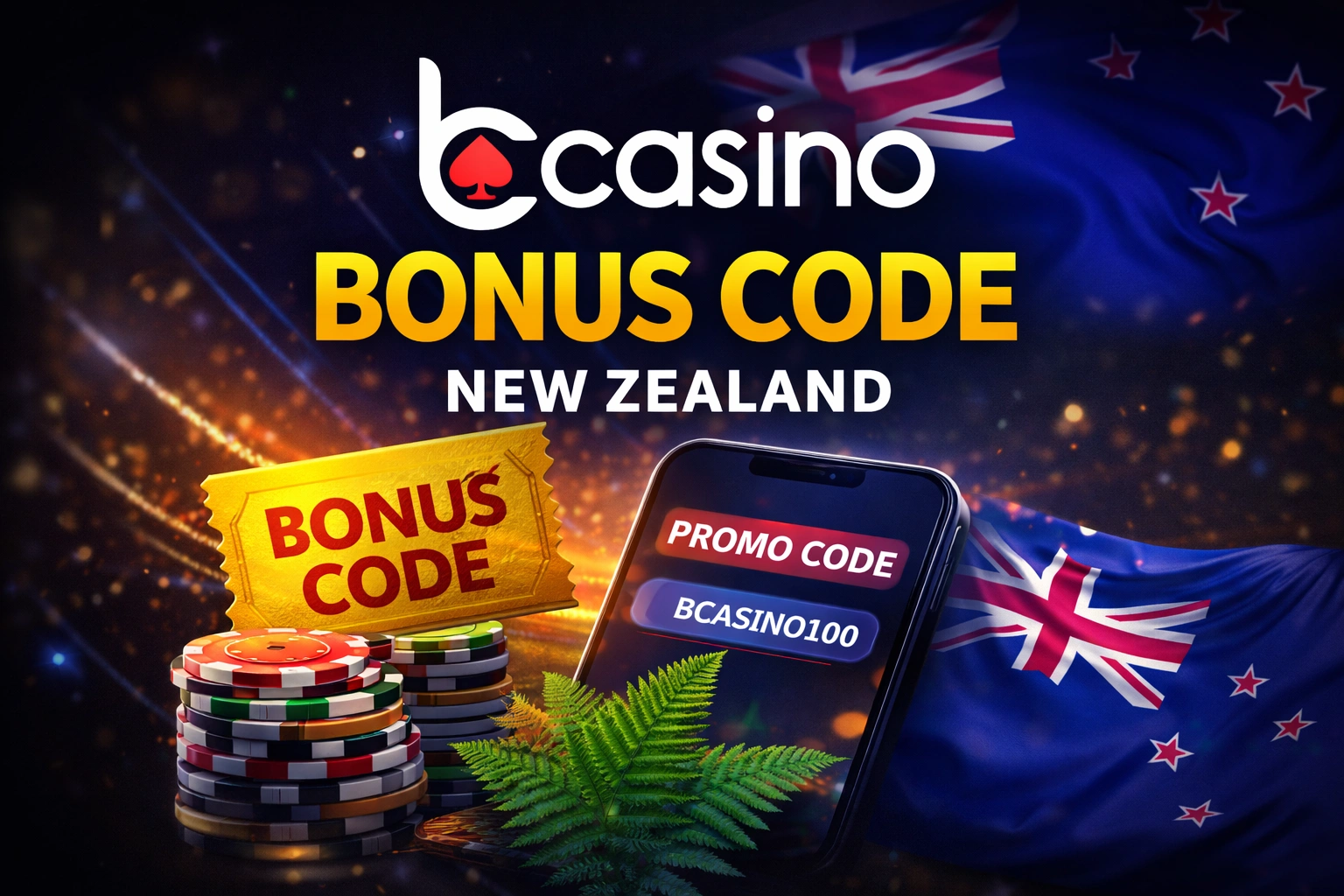 Bonus Codes bCasino NZ